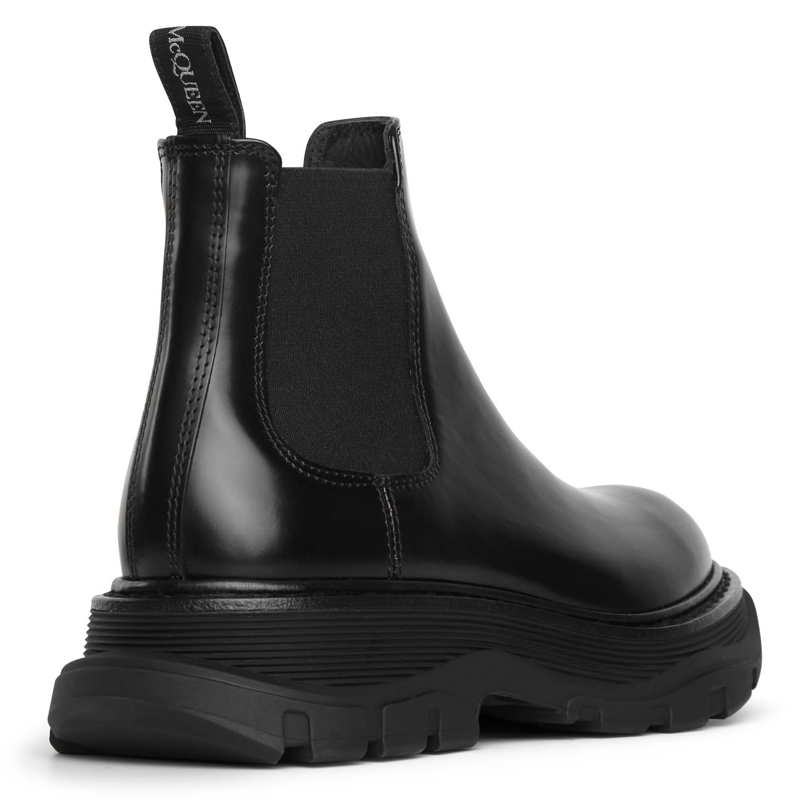 Tread chelsea leather boots