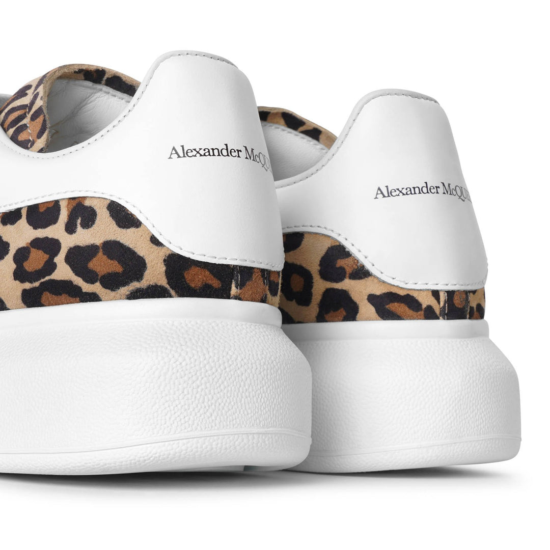 Alexander McQueen Leopard suede classic sneakers Savannahs