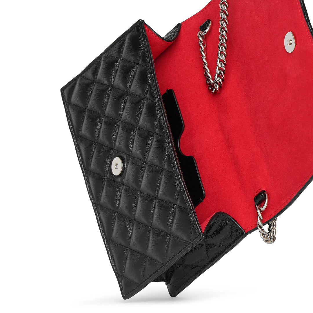 バッグ qoolion COS Quilted Oversized Shoulder Bag Off White 0916460002