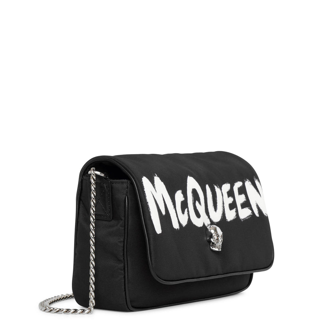 【送料&関税込】Alexander McQueen Smartphone Bag With Graffi Alexander McQueen | The mini bundle graffiti nylon bag