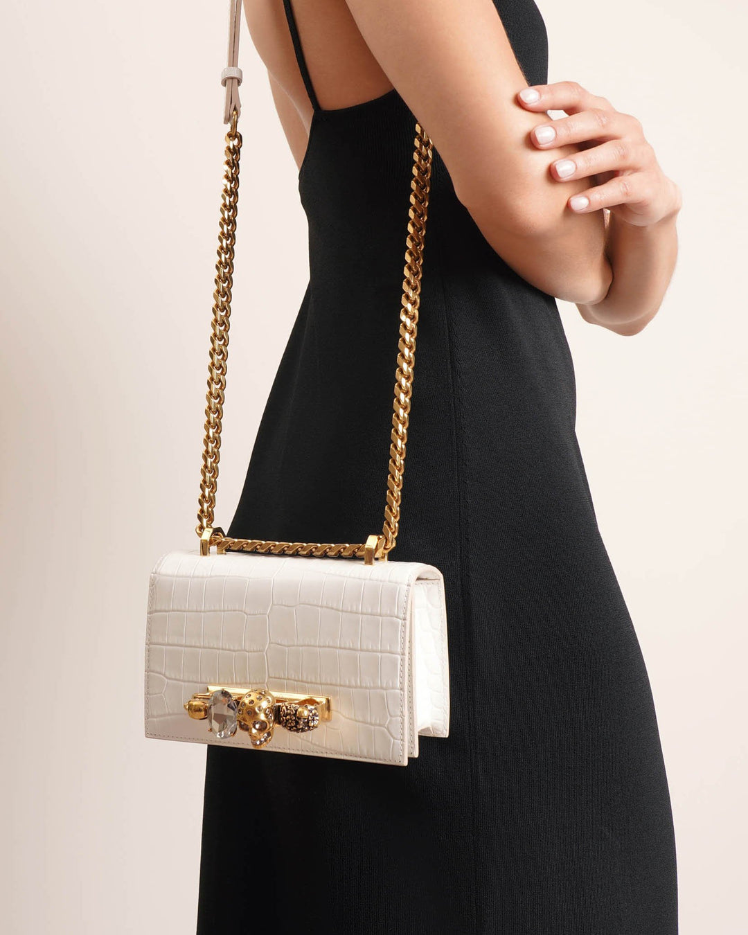 Mini Jewelled Satchel crossbody bag