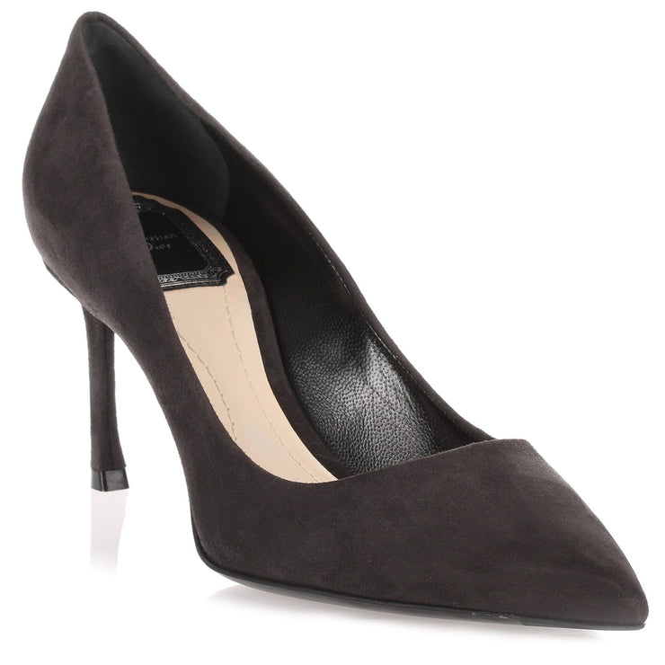 Essence 70 grey suede pump