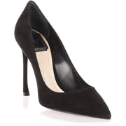 Essence 100 black suede pump