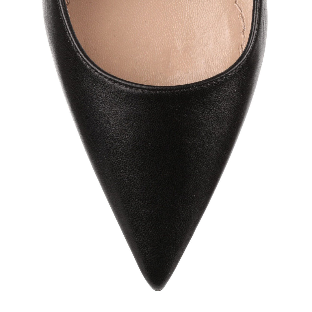 靴 Vintage Dior Leather Pumps 36 1/2 Leather heels Dior Black size 36.5 EU in Leather - 57176851