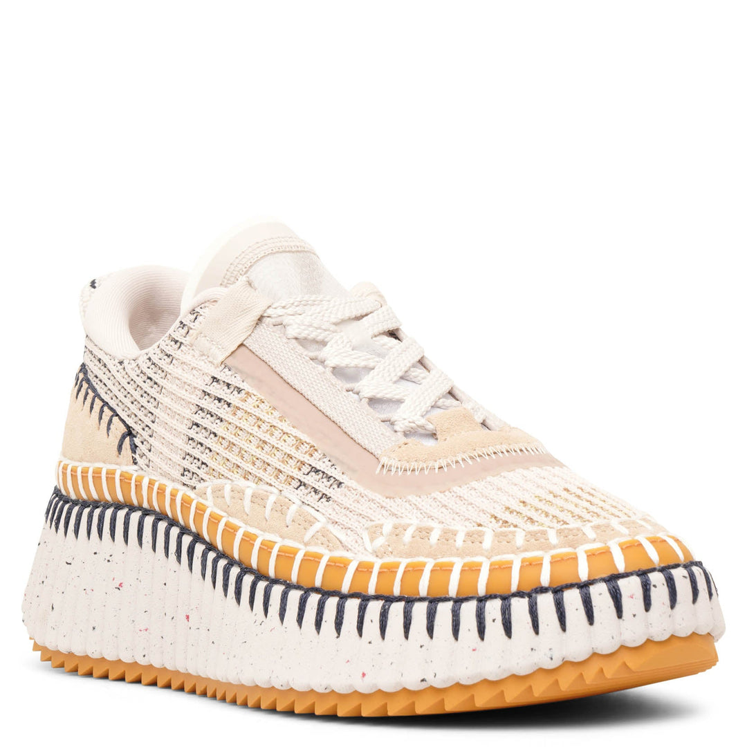 Chloé | Nama beige mesh sneakers | Savannahs