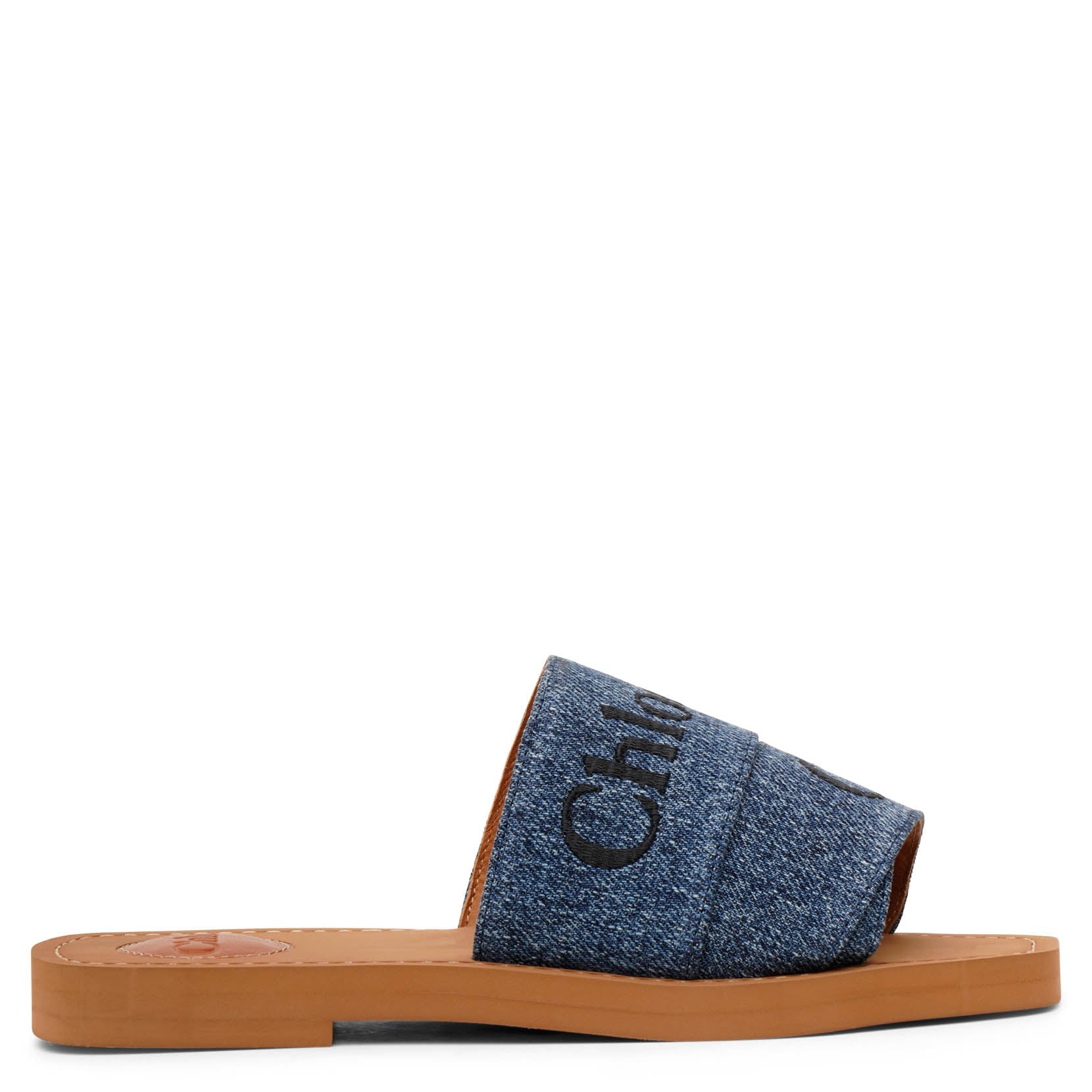 【CHLOE】WOODY SLIDE Chloé Woody Logo Slide Sandals | Saks Fifth Avenue
