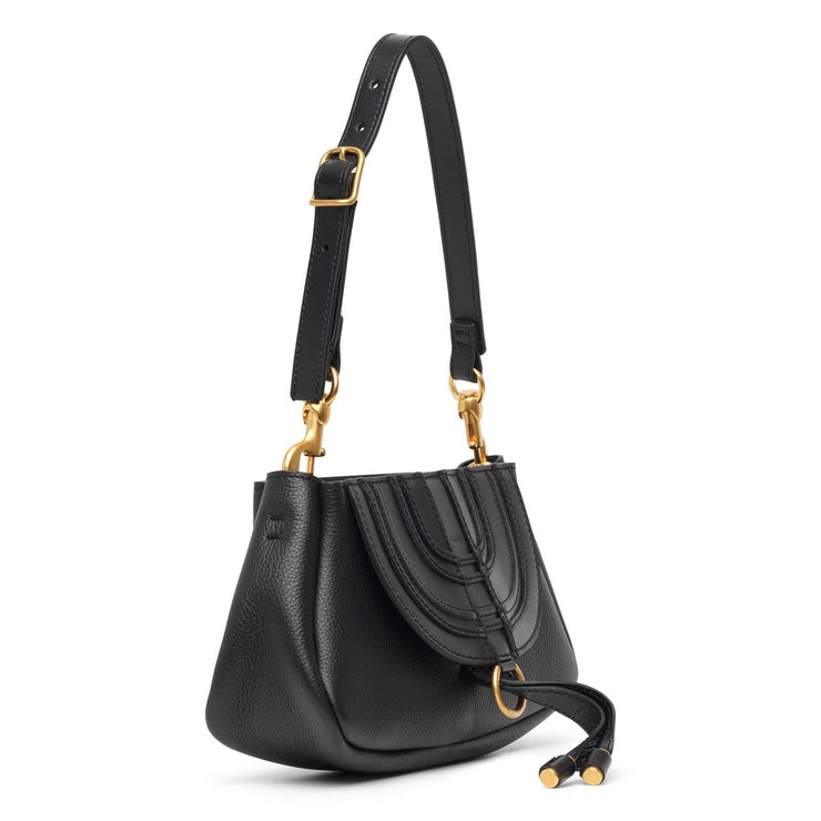 Small Marcie Leather Shoulder Bag
