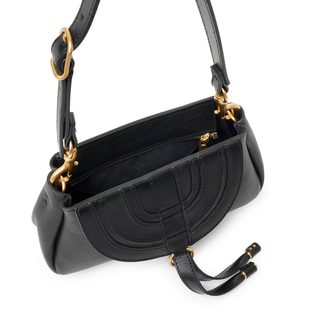 Chloé Marcie small black shoulder bag Savannahs - Main Image