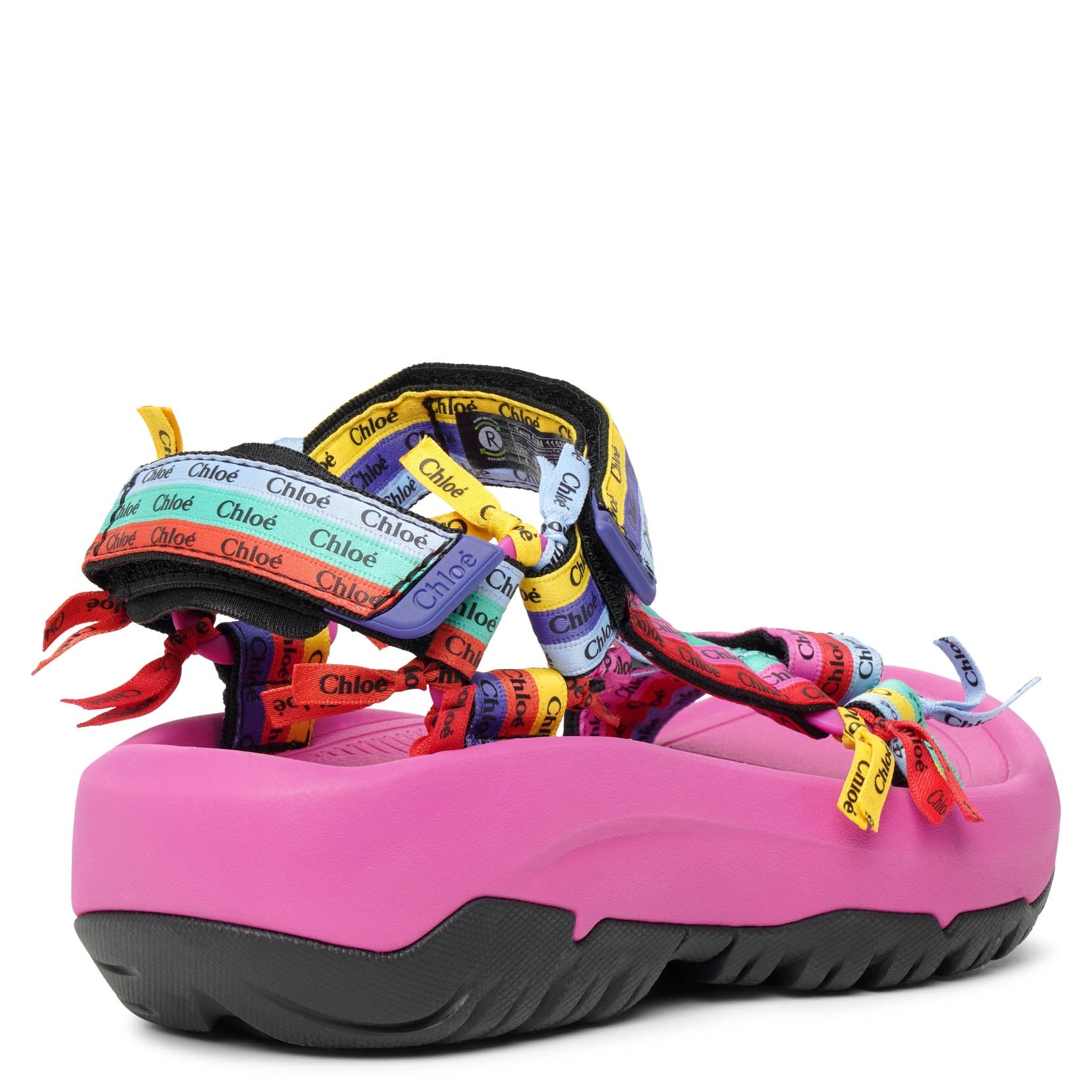 Chloé | Teva pink sandals | Savannahs
