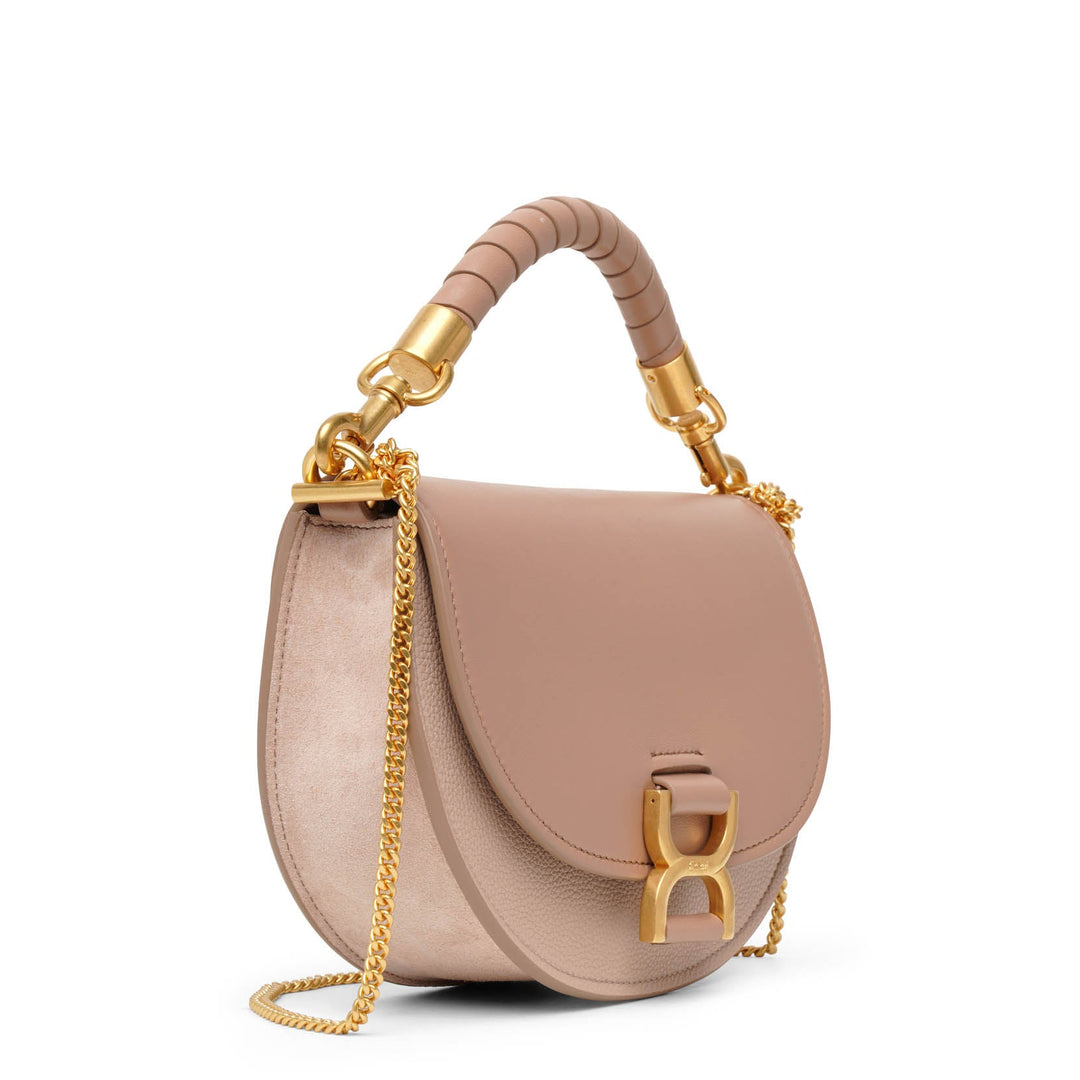 Chloé | Marcie blush leather crossbody bag | Savannahs