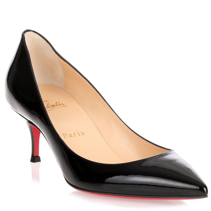 Christian Louboutin Patent Leather Pigalle 85 Pumps - Size 9 / 39