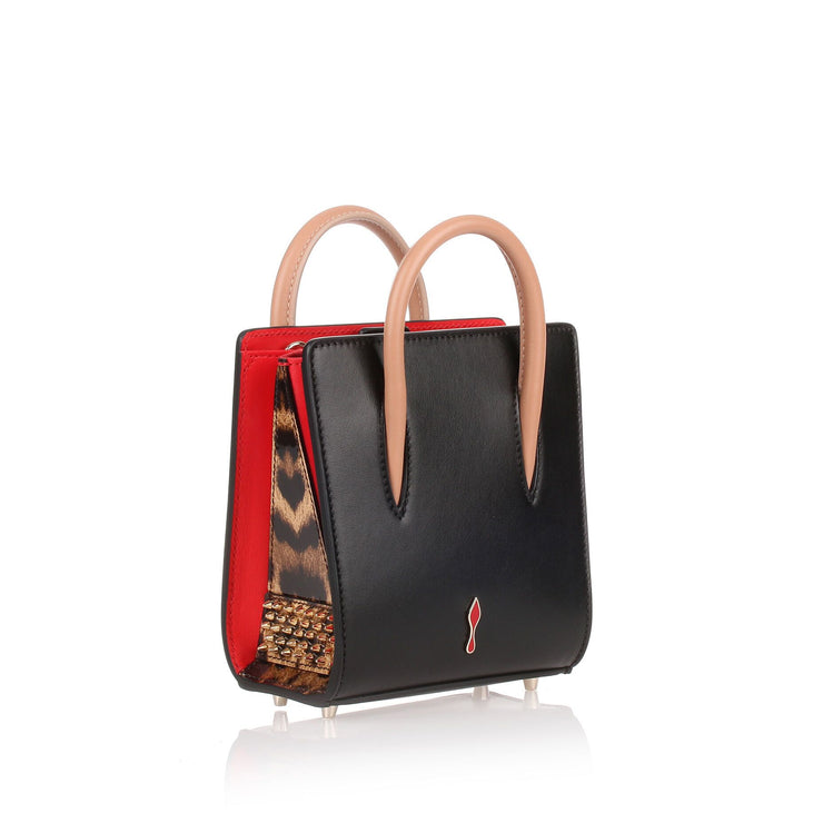 Paloma leather tote Christian Louboutin Navy in Leather - 34393091