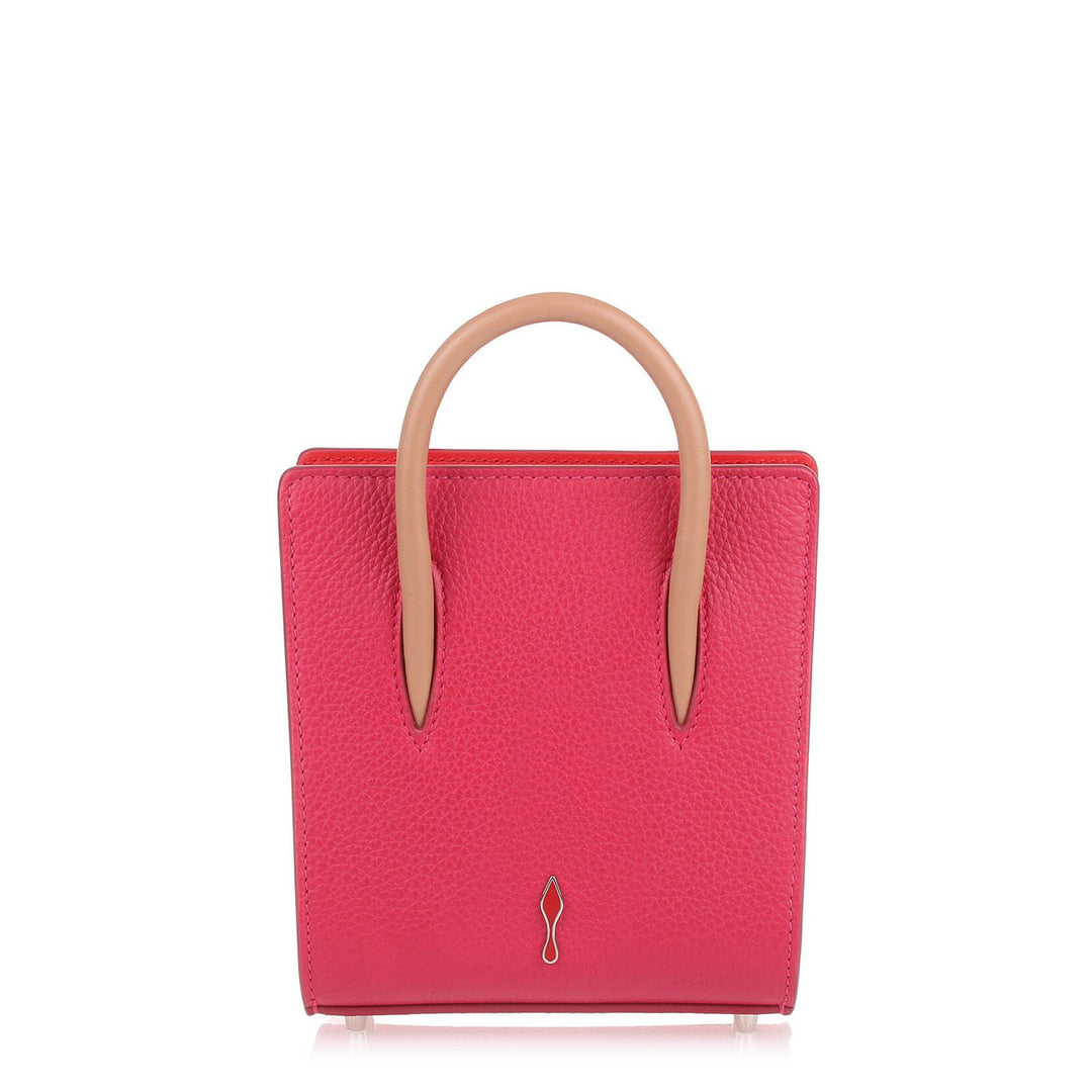Paloma leather shoulder bag in pink - Christian Louboutin