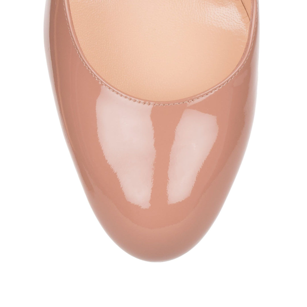 Christian Louboutin | Simple Pump 85 patent nude pump Christian Louboutin | Simple Pump 85 patent nude pump