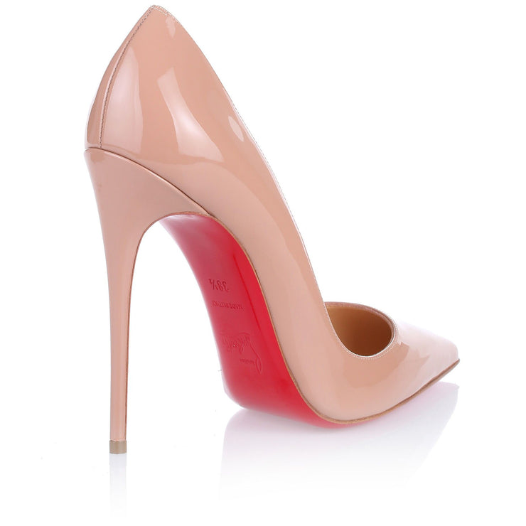 Christian Louboutin So Kate 120mm Pump Nude Patent Leather