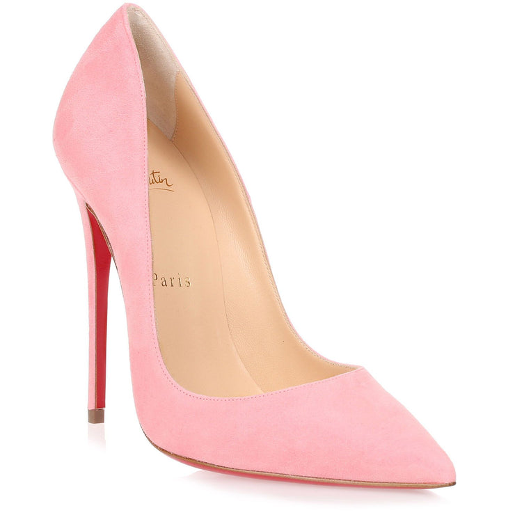 Christian Louboutin Suede So Kate 120 Pumps - Size 37