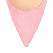 So Kate 120 pink suede pump