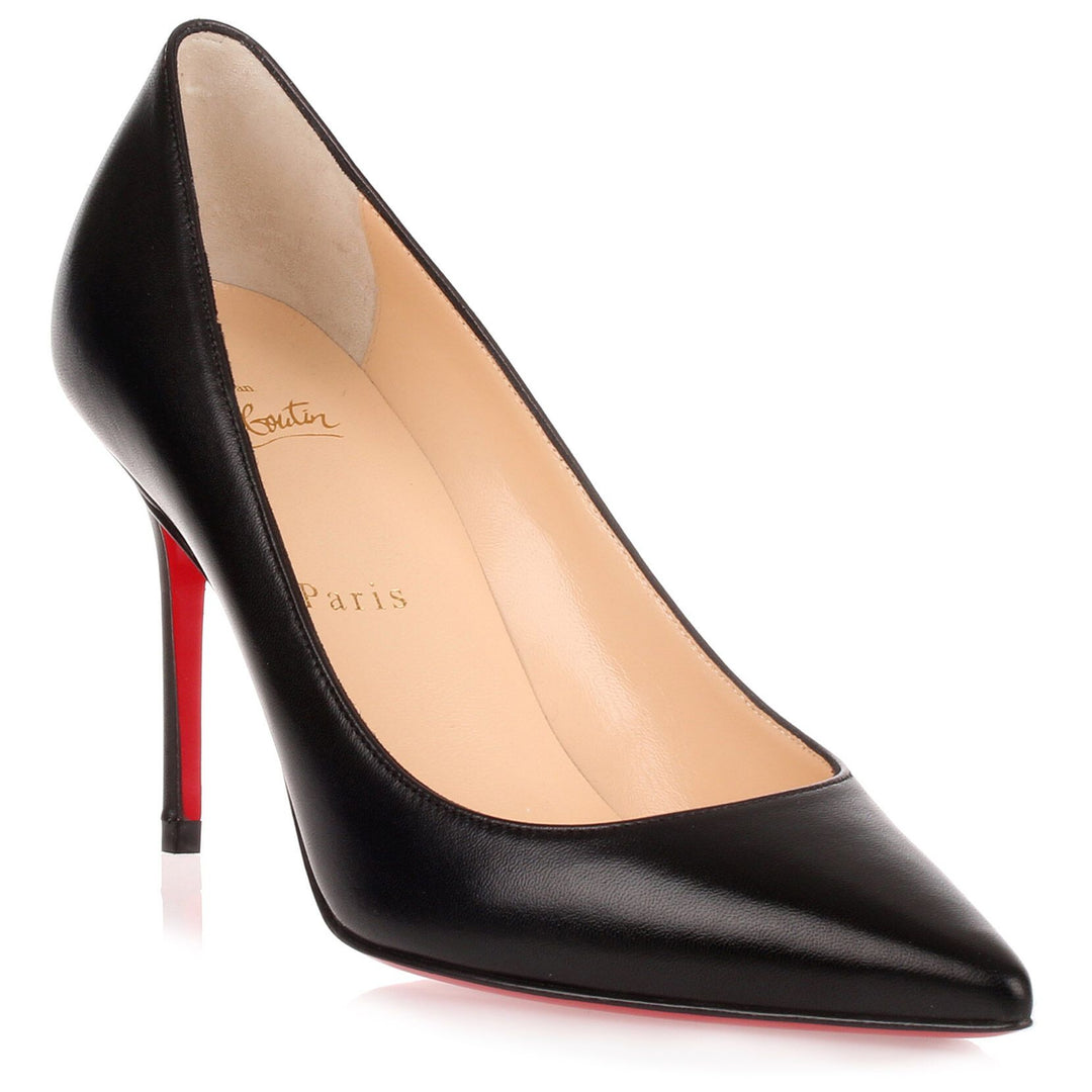 Christian Louboutin | Decollete 554 85 black leather pump