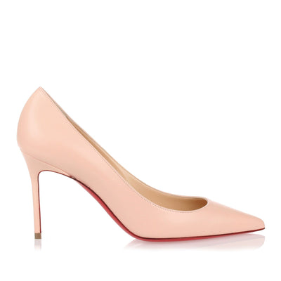 Decollete 554 85 powder pink leather pump