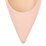 Decollete 554 85 powder pink leather pump