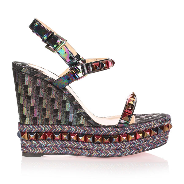 ルブタン Cataclou 140 cork blooming CHRISTIAN LOUBOUTIN Cork Bloom Print Cataclou 140 Wedge