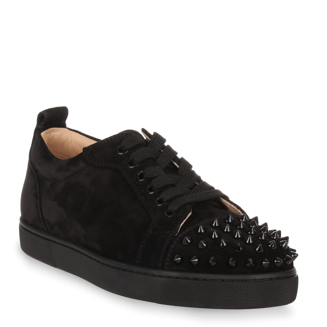 Christian Louboutin ブラック スニーカー Louis Junior ブラック カーフレザー - Shoes - Men - Christian