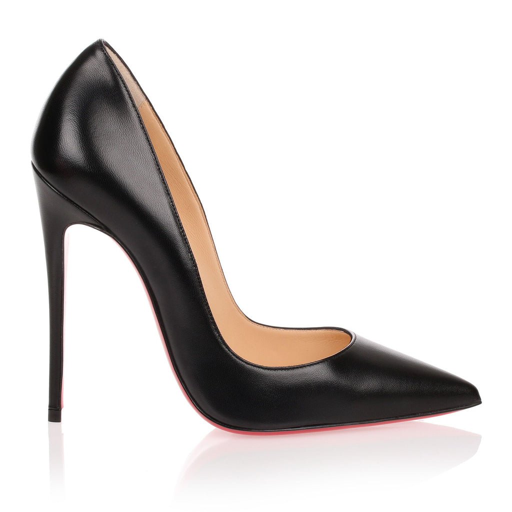 Christian Louboutin So Kate 120 Patent-leather Courts in Red