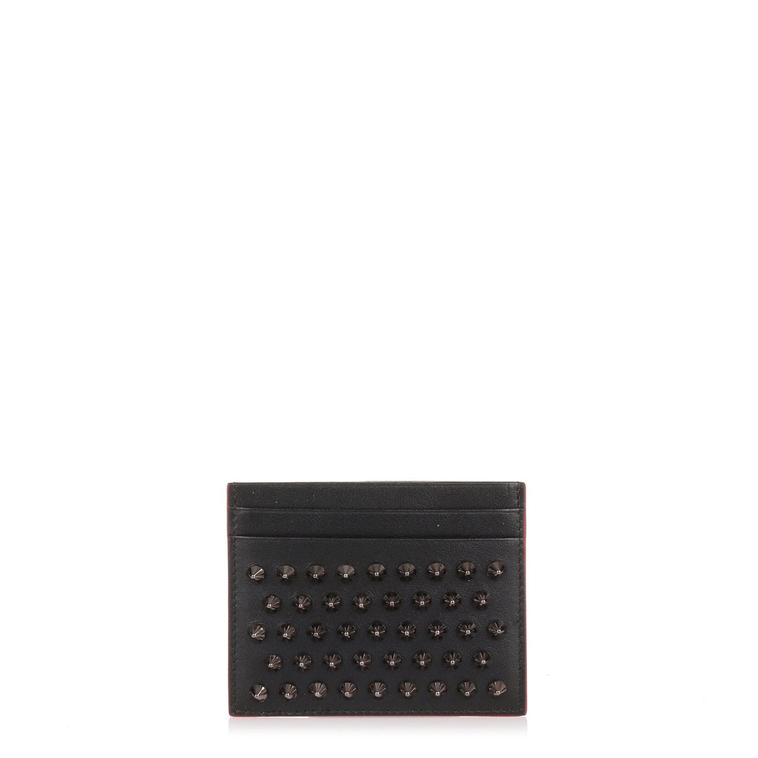 Christian Louboutin 'Kios’ card holder Kios - Card holder - Grained calf leather - Loubi