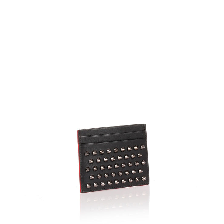 Kios black spikes card holder