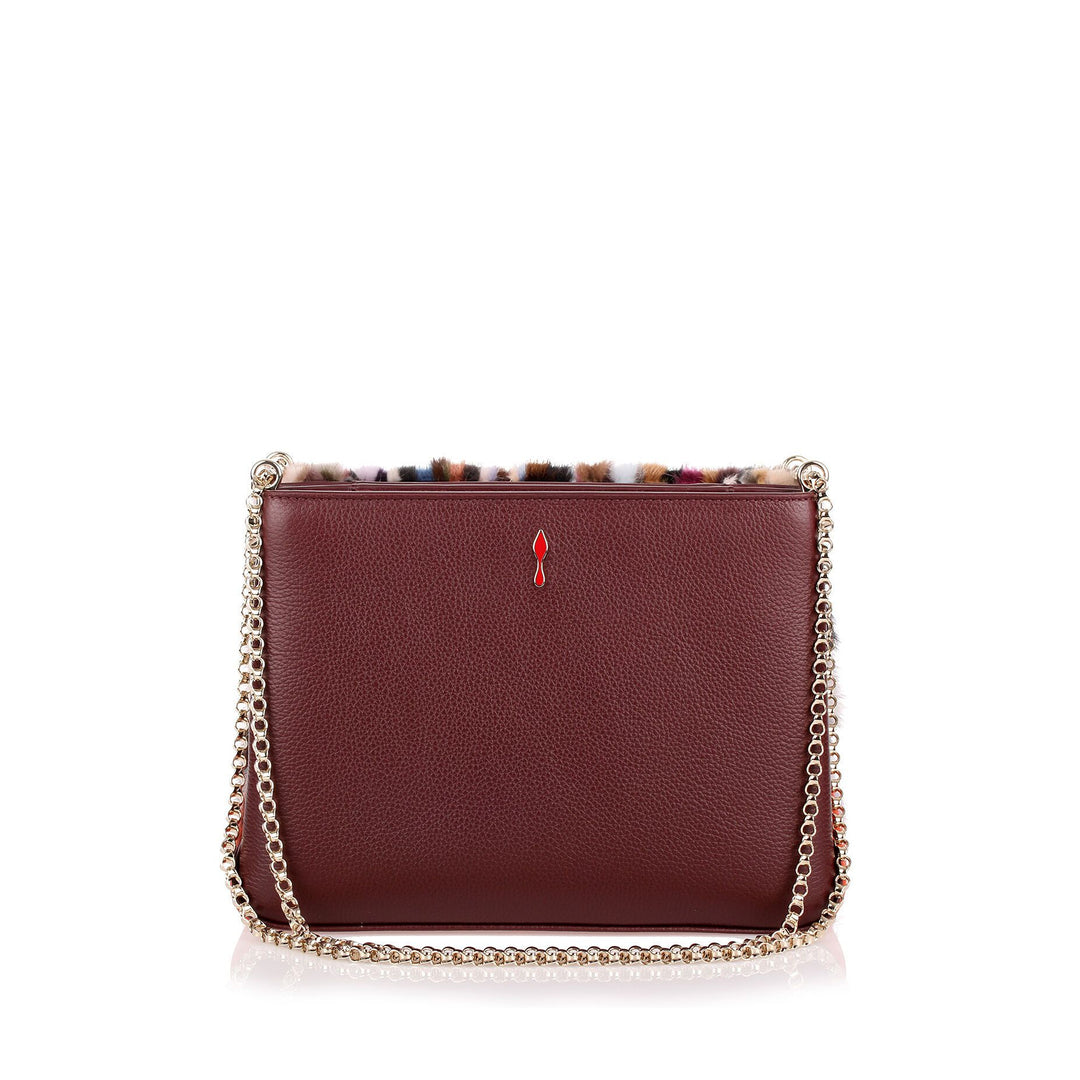 ◆CHRISTIAN LOUBOUTIN◆ルビツイスト チェーン バッグ/２色◆ Christian Louboutin | Triloubi large multi coloured fur bag