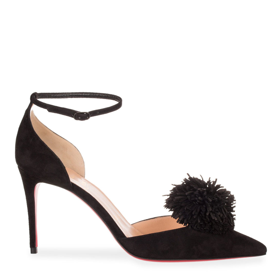 Christian Louboutin 黒 フラットシューズ リボン付き 39 フラットシューズ｜クリスチャン ルブタン【公式オンライン
