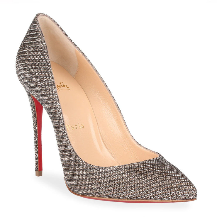 Christian Louboutin Pigalle Follies Pointed Toe Pump in Nude