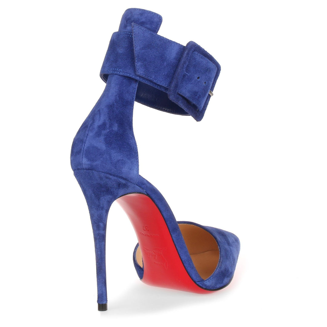 ゆりhm*Labo Christian Louboutin | Harler 100 blue suede pump | Savannahs