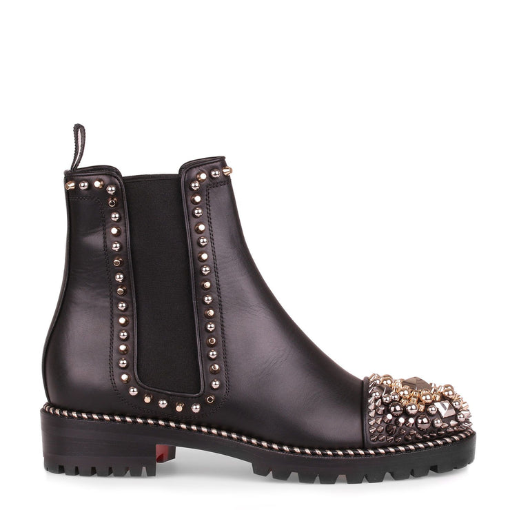 Christian Louboutin, Chasse a Clou black leather boot