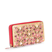 Panettone metallic gold wallet