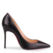 Decollete 100 black leather pump