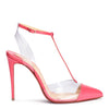 Nosy 100 patent pink pumps