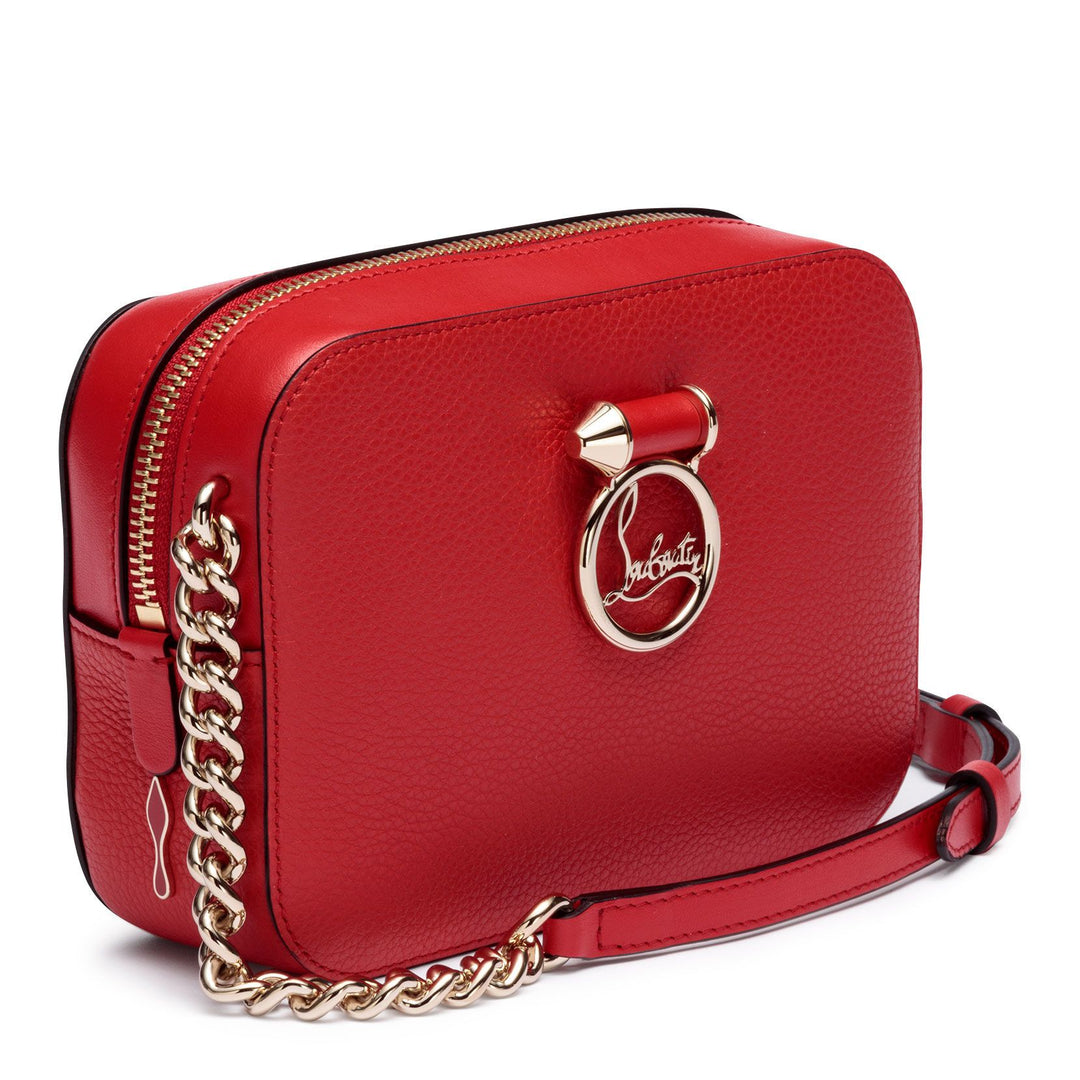 Christian Louboutin | Rubylou mini red leather bag | Savannahs