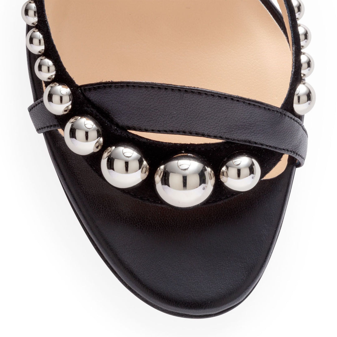 Christian Louboutin | Galeria 100 nappa shiny black sandals