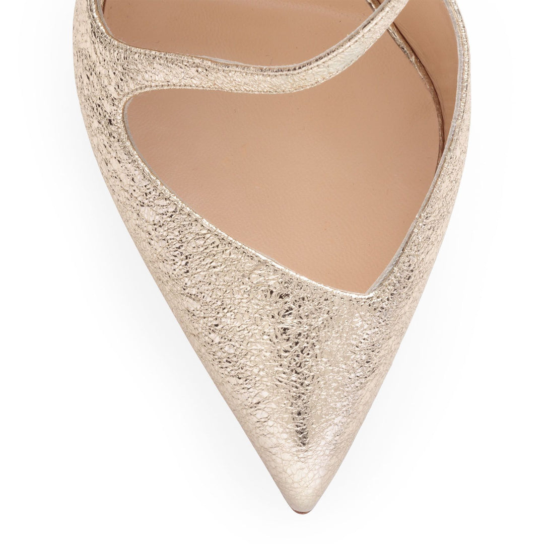 Christian Louboutin Jumping 100 vintage platinum pumps Savannahs