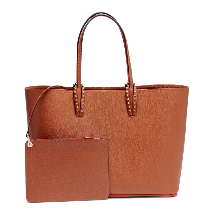 Cabata tan leather tote bag