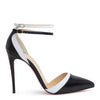 Uptown Double 100 black leather pumps