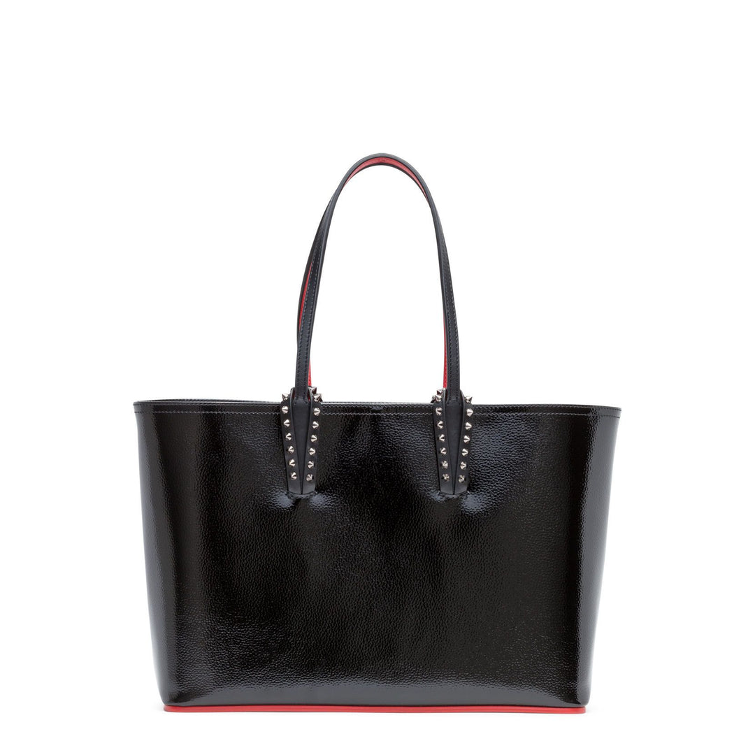 Christian Louboutin Cabata small トートバッグ Cabata small - Tote bag - Calf leather and spikes - Leche