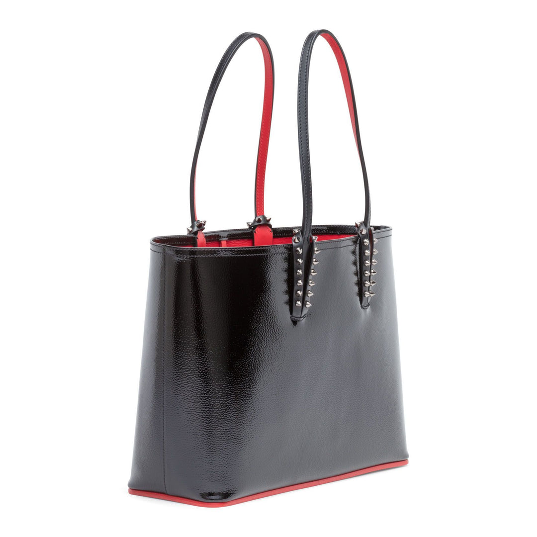 Christian Louboutin | Cabata Small Black Patent Leather Tote