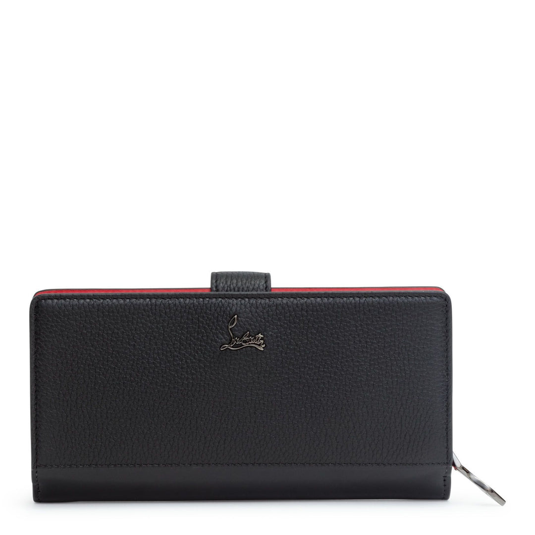 Paloma black leather wallet