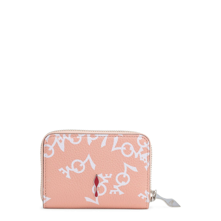 Christian Louboutin  Panettone Crazy Love Light Pink Leather Coin