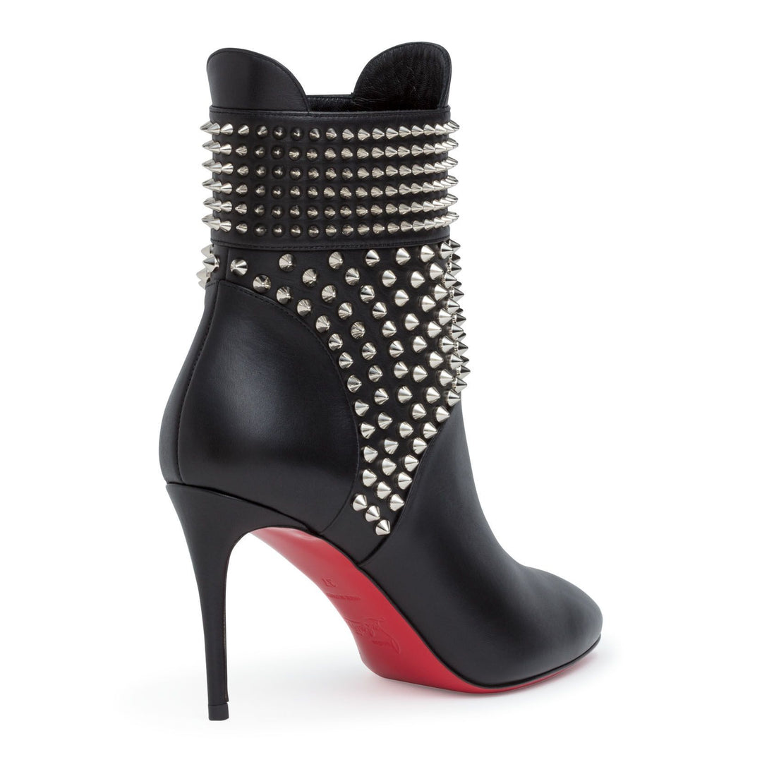 ショートブーツ・ブーティ Christian Louboutin cotton denim ankle boot Santia Botta - 85 mm Boots - Nappa leather and denim - Denim