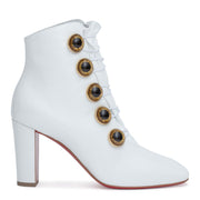 Lady See 85 white patent boots