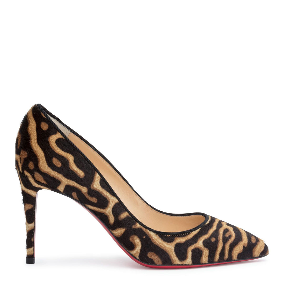 Christian Louboutin Pigalle Follies 85 pony miaou pumps Savannahs