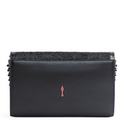 Paloma black sequin clutch